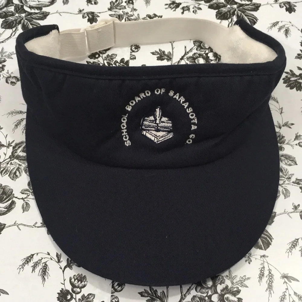 Sarasota School Board Blue Visor